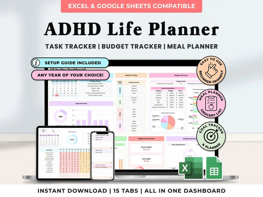 ADHD Life Planner