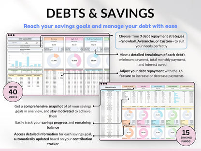 Ultimate Annual & Monthly Budget Planner